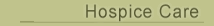 Hospice Care